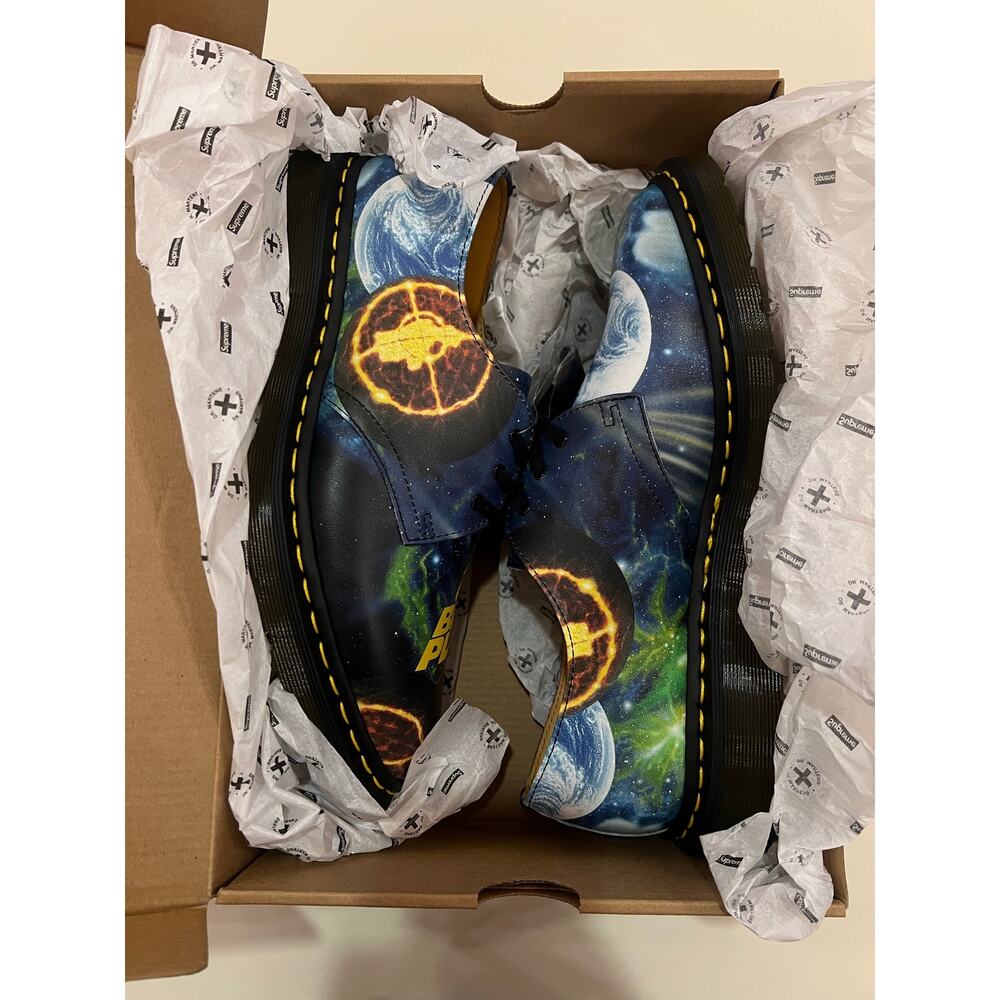 Dr. Martens 3-Eye Supreme x Undercover x Public Enemy Size 10 Deadstock - Picture 14 of 16